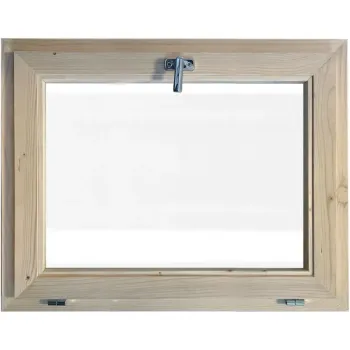 Okno 90x40 , masiv, sklápěcí